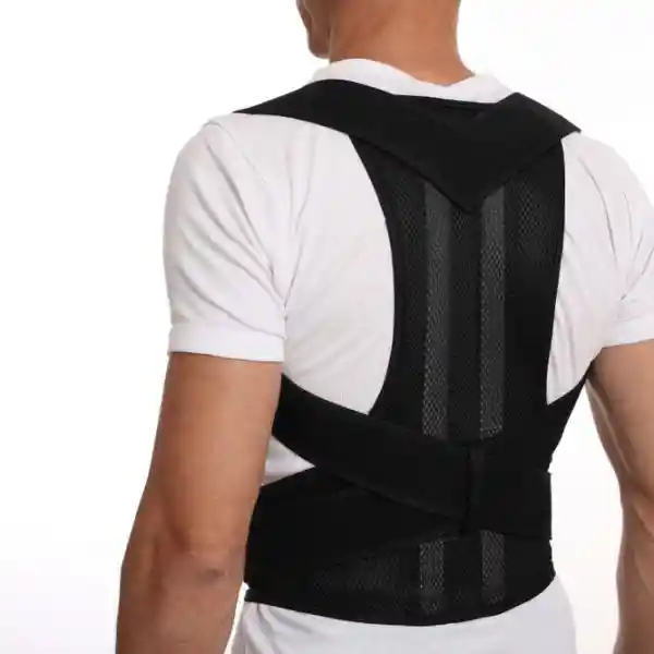 1 Soporte Ergonomico Espalda Recta Corrector De Postura Lumbar Talla Unica Universal