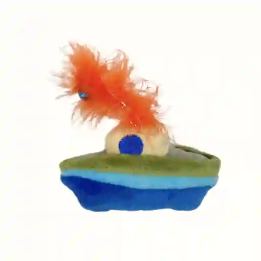 Juguete De Peluche Barco Kanu Pet Para Gato