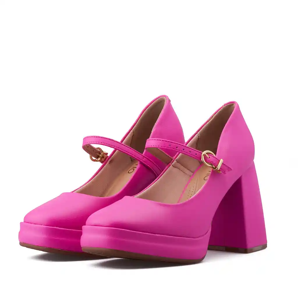 Tacón Alto Fucsia Beira Rio Talla 36