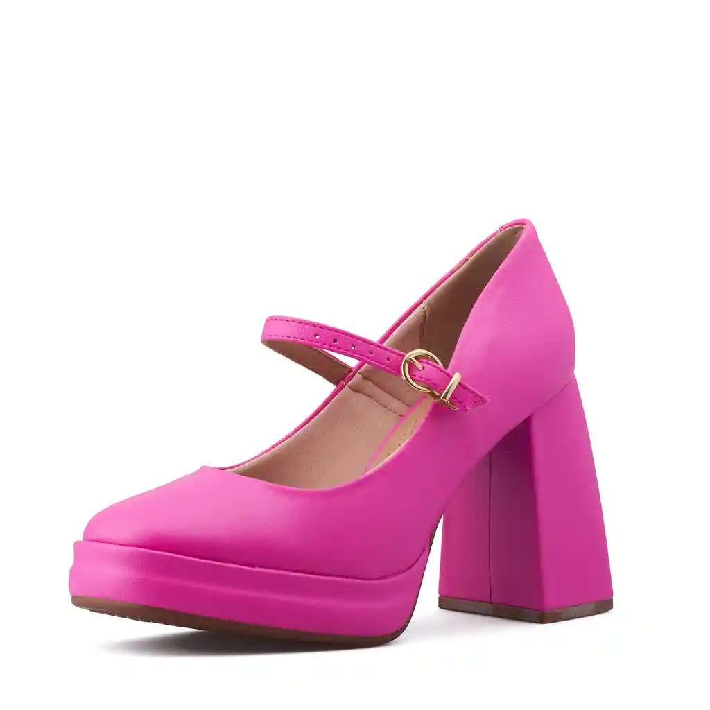 Tacón Alto Fucsia Beira Rio Talla 39