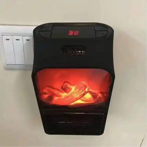 Calentador Chimenea Calefaccion Hogar Portatil Con Control