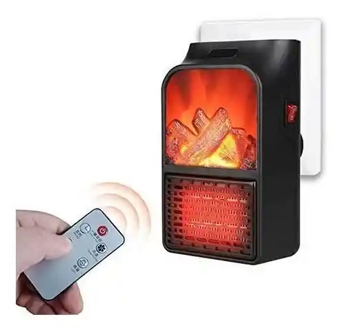 Calentador Chimenea Calefaccion Hogar Portatil Con Control
