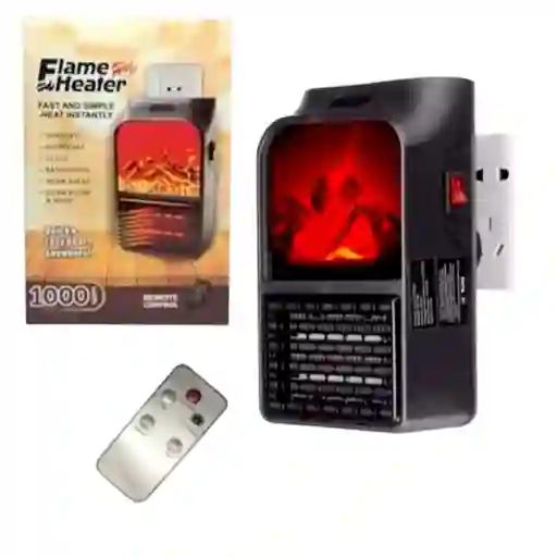 Calentador Chimenea Calefaccion Hogar Portatil Con Control
