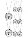 6 Piezas De Collares De Bola De Disco - Fiesta