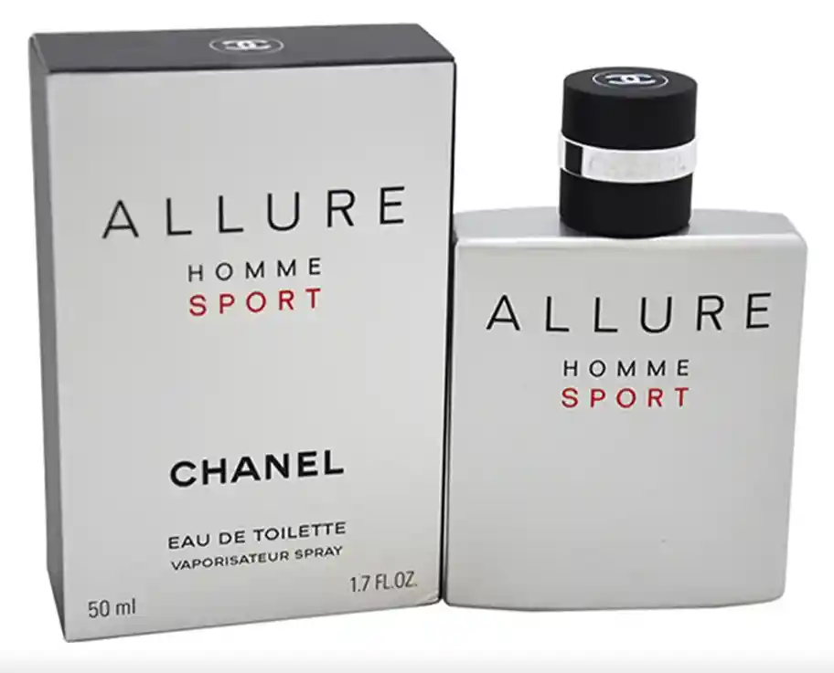 Perfume Original Chanel Allure Homme Sport Edt En Aerosol, 50 Ml, Hombre