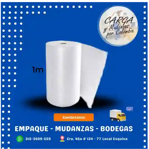 Burbuja De 1m De Alto X 1m De Ancho-empaque