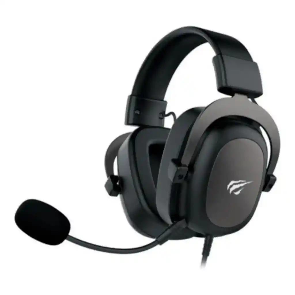Auriculares Gamer Havit H2002d Pc Ps5 Xbox Con Micrófono Color Negro