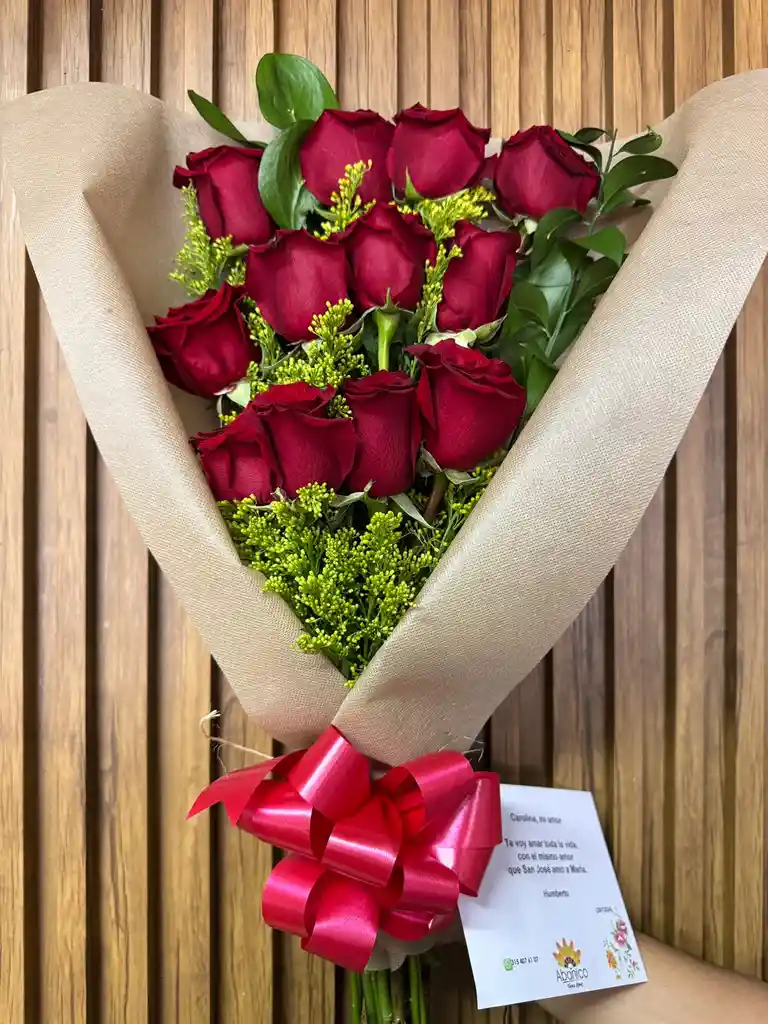 Bouquet 12 Rosas