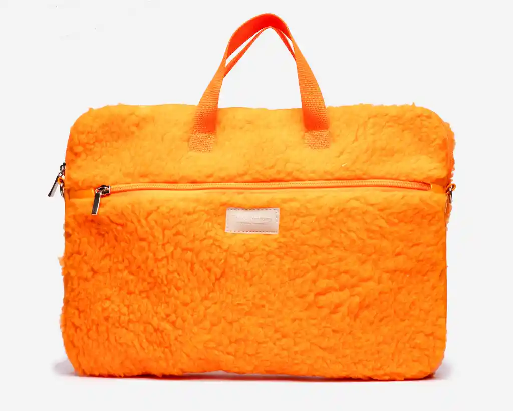 Estuche Computador Fur Naranja