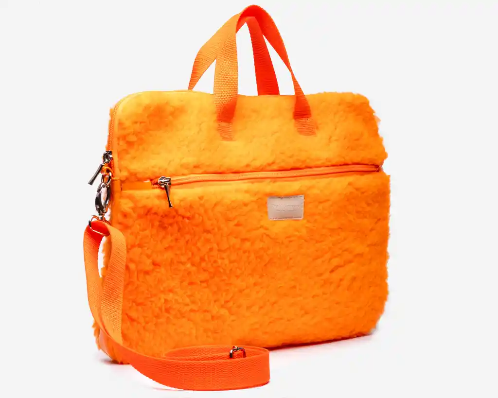 Estuche Computador Fur Naranja