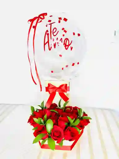Caja De Rosas