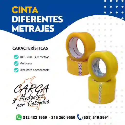Cinta Transparente Gruesa De 300 Metros - Embalaje