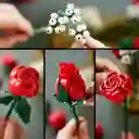 Juego De Construcción Lego 822 Piezas Ramo De Rosas Adultos