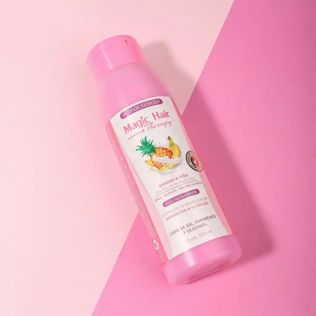 Acondicionador Banana Y Piña Para Cabello Seco Therapy 500 Ml