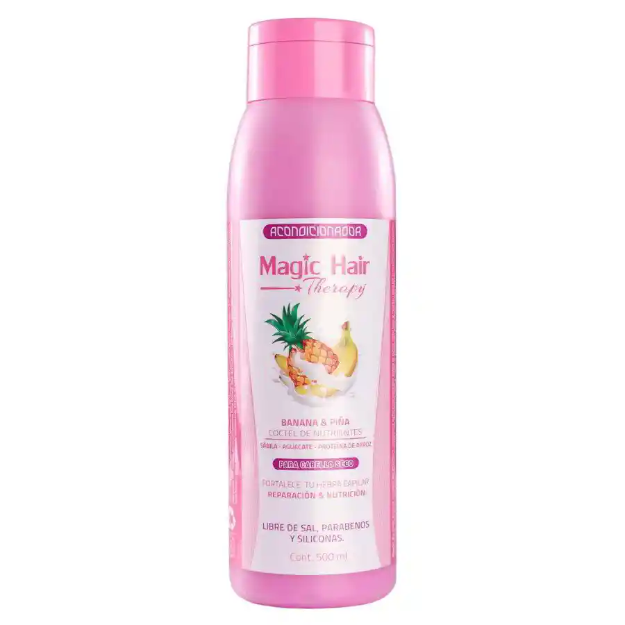 Acondicionador Banana Y Piña Para Cabello Seco Therapy 500 Ml