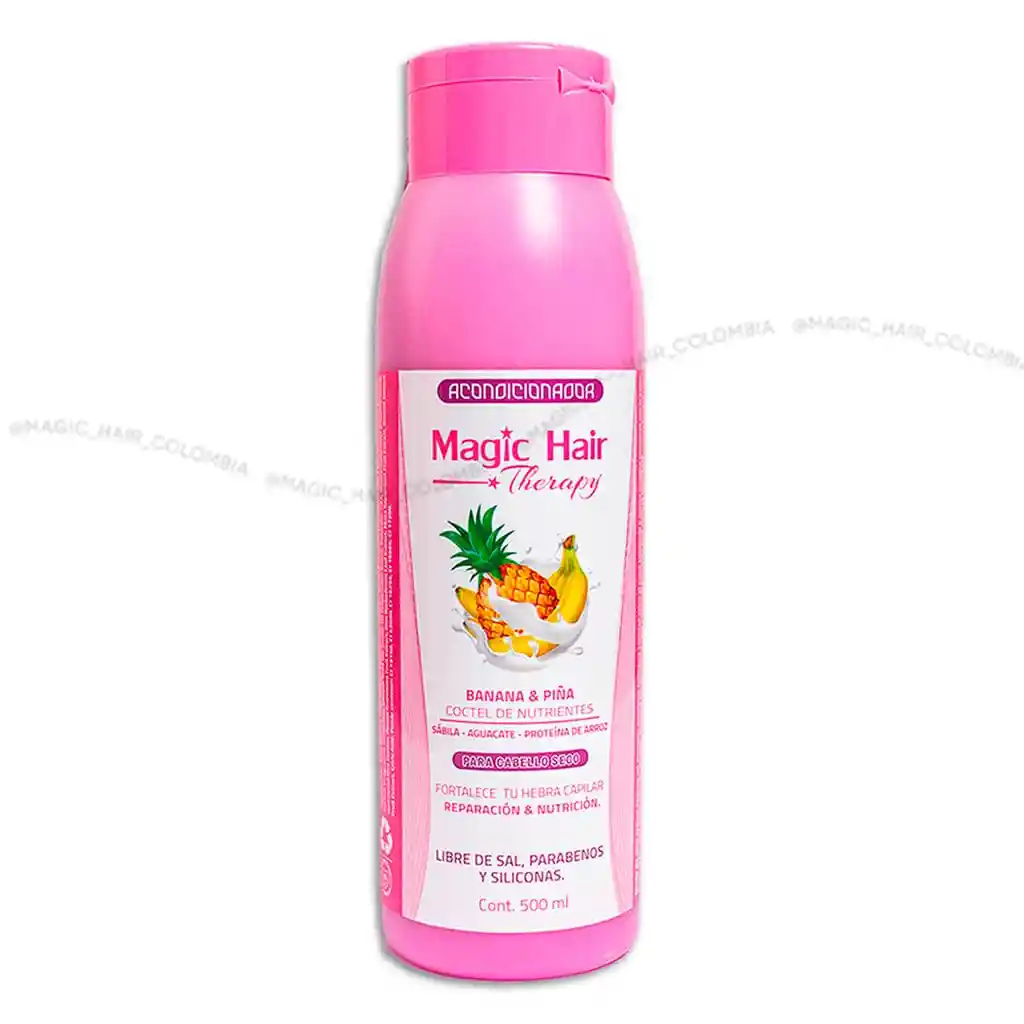 Acondicionador Banana Y Piña Para Cabello Seco Therapy 500 Ml