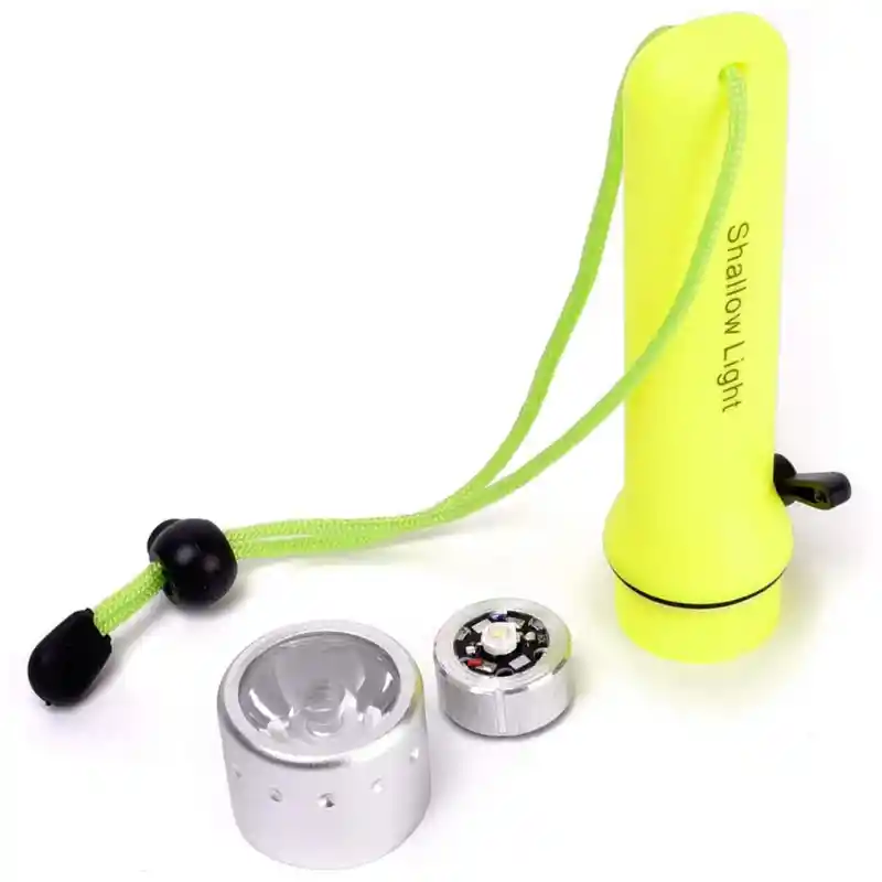 Linterna Sumergible Buceo Piscina Mano Portatil Led Acuatica