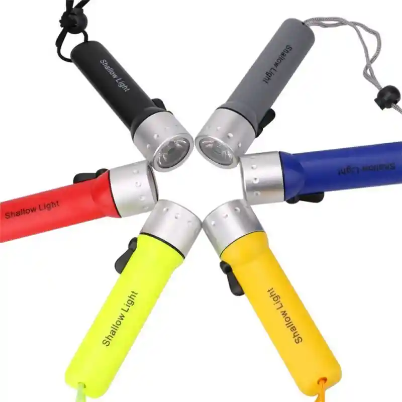 Linterna Sumergible Buceo Piscina Mano Portatil Led Acuatica