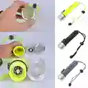 Linterna Sumergible Buceo Piscina Mano Portatil Led Acuatica