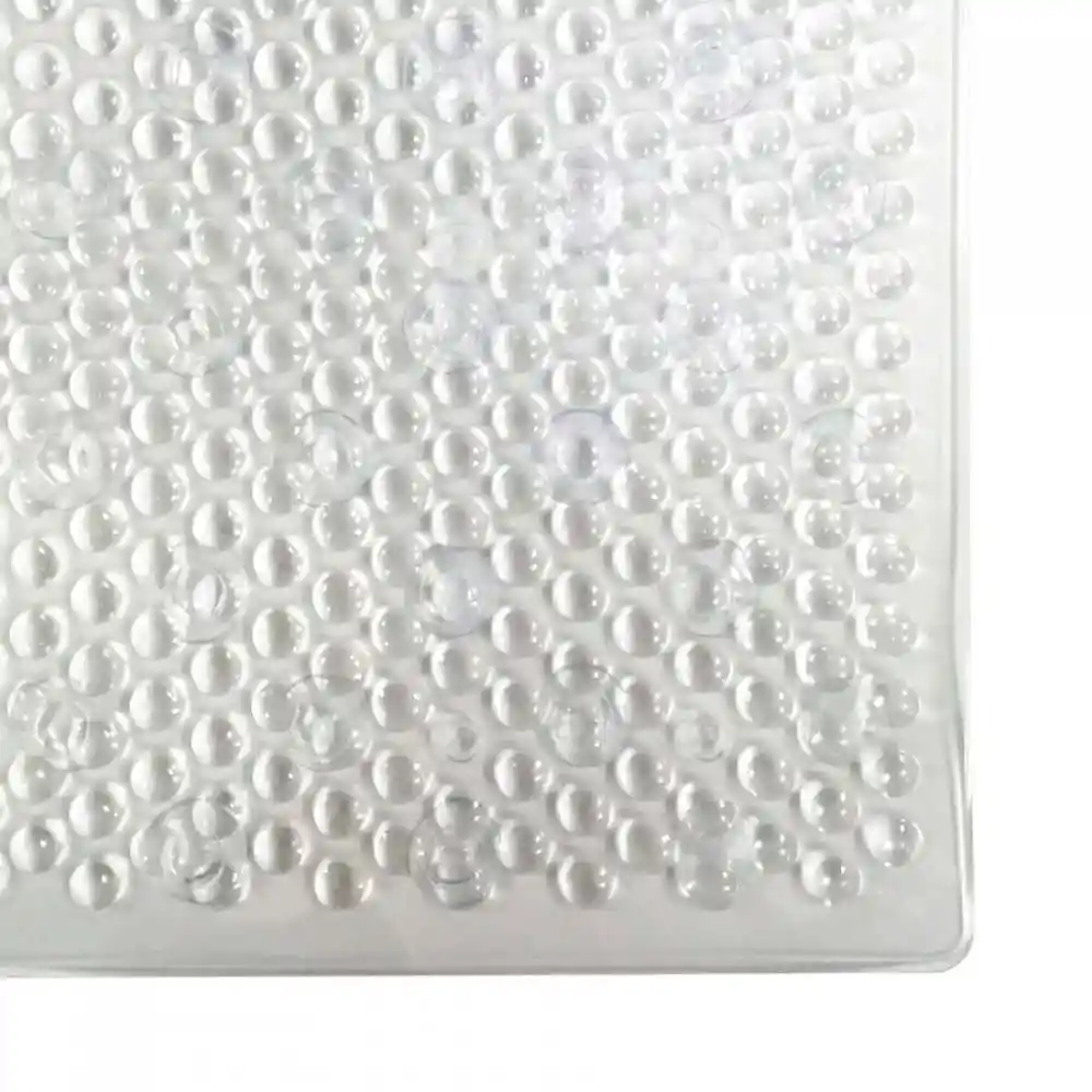 Tapete Expressions Antideslizante Impre 54x54cm Transparente Pvc