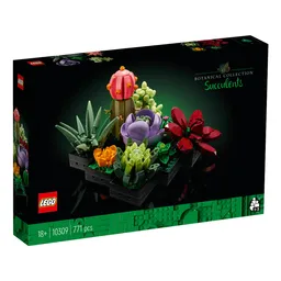 Juego De Construcción Lego 771 Piezas Suculentas Adultos