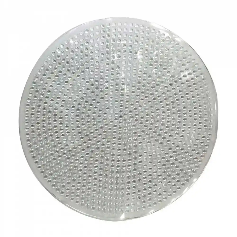 Tapete Expressions Antideslizante Impre 50x50cm Transparente Pvc