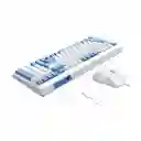 Combo De Teclado Y Mouse Gamer Havit Kb891cm / Color Blanco