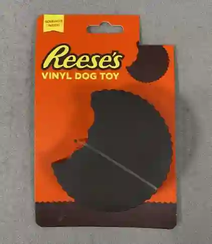 Taza De Mantequilla De Maní Reese’s Vinilo Plástico Chirriante Perro Mascota Juguete