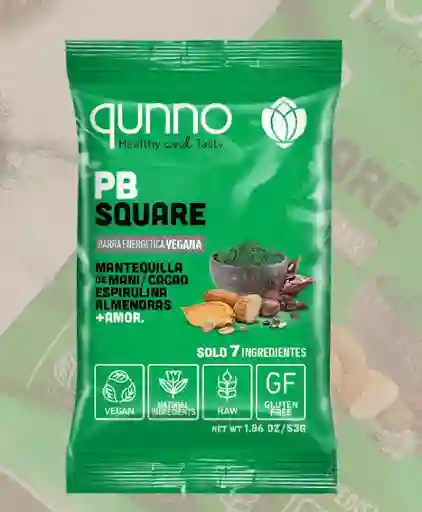 Barra Energética Espirulina 53 G Qunno