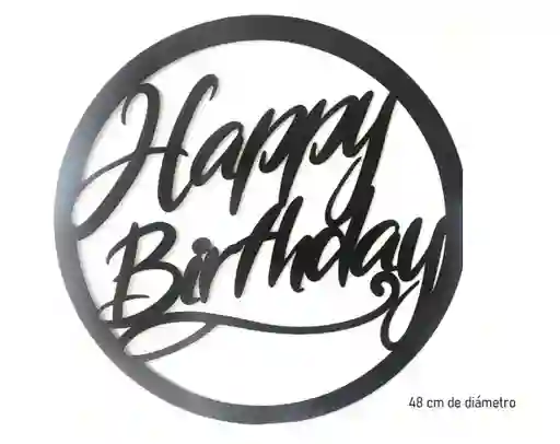 Topper De Pared Para Cumpleaños Fiesta Decoración Letrero