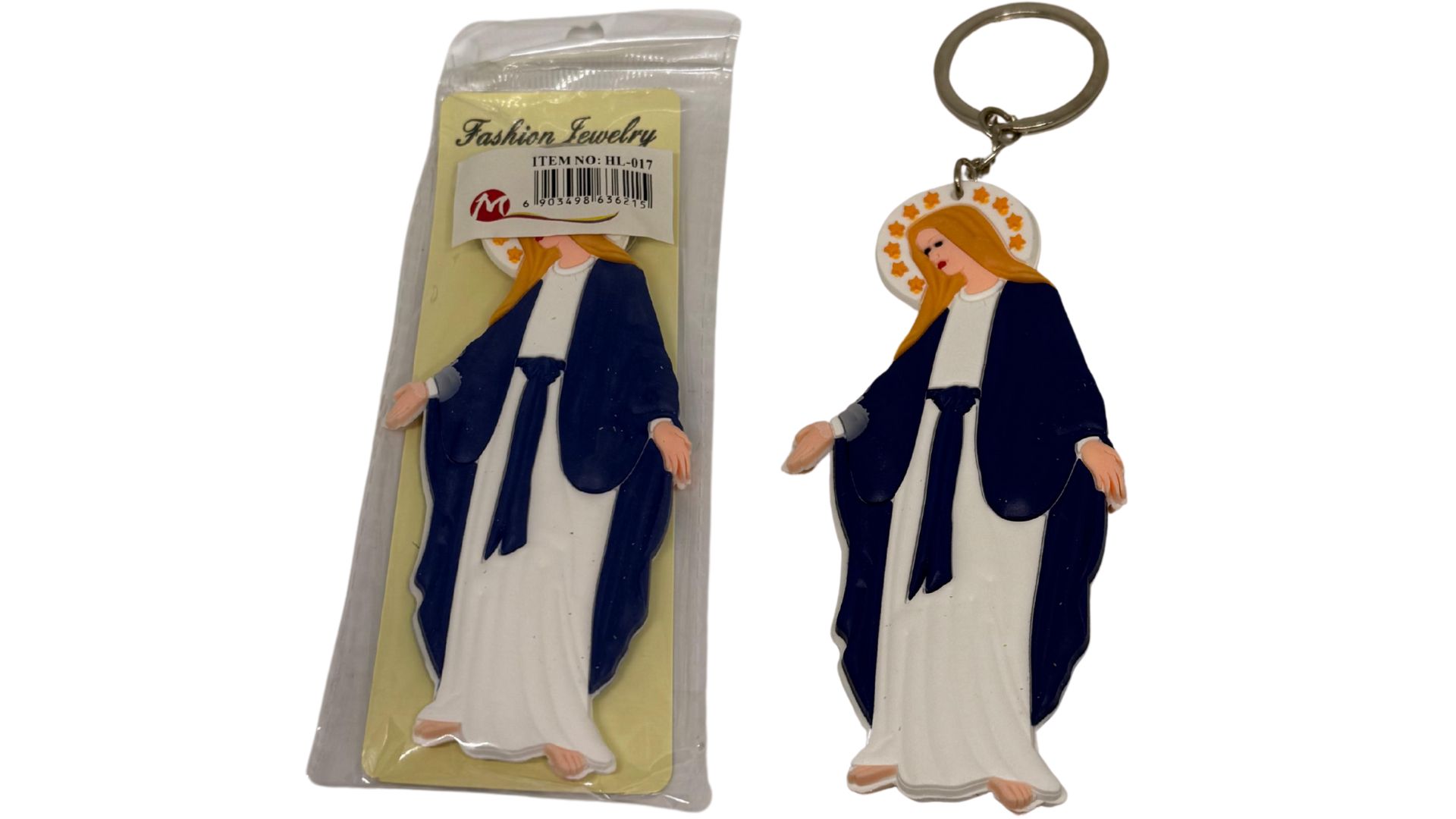 Llavero Virgen De La Medalla Milagrosa Religioso Organizador - Rappi