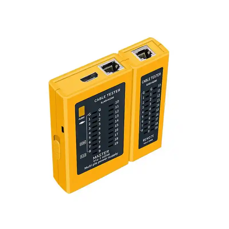 Tester De Red Y Hdmi Probador De Cables Rj45 Rj11 Utp Hdmi