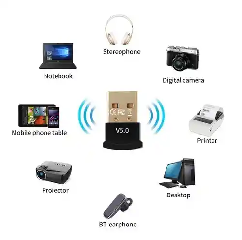 Receptor Usb Bluetooth 5.0