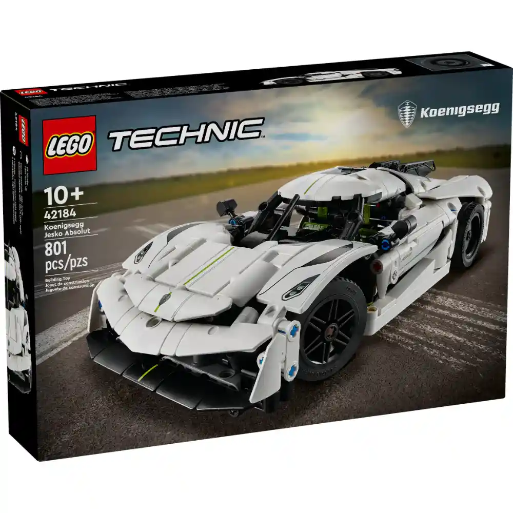 Juego De Construcción Lego 801 Piezas Koenigsegg Adultos