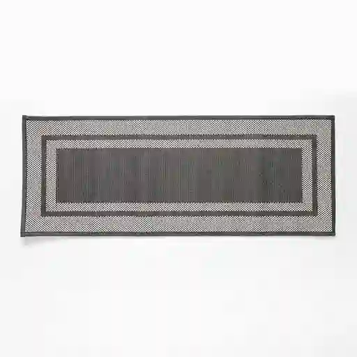 Tapete Expressions Cocina 45x120cm Negro 100% Poliester