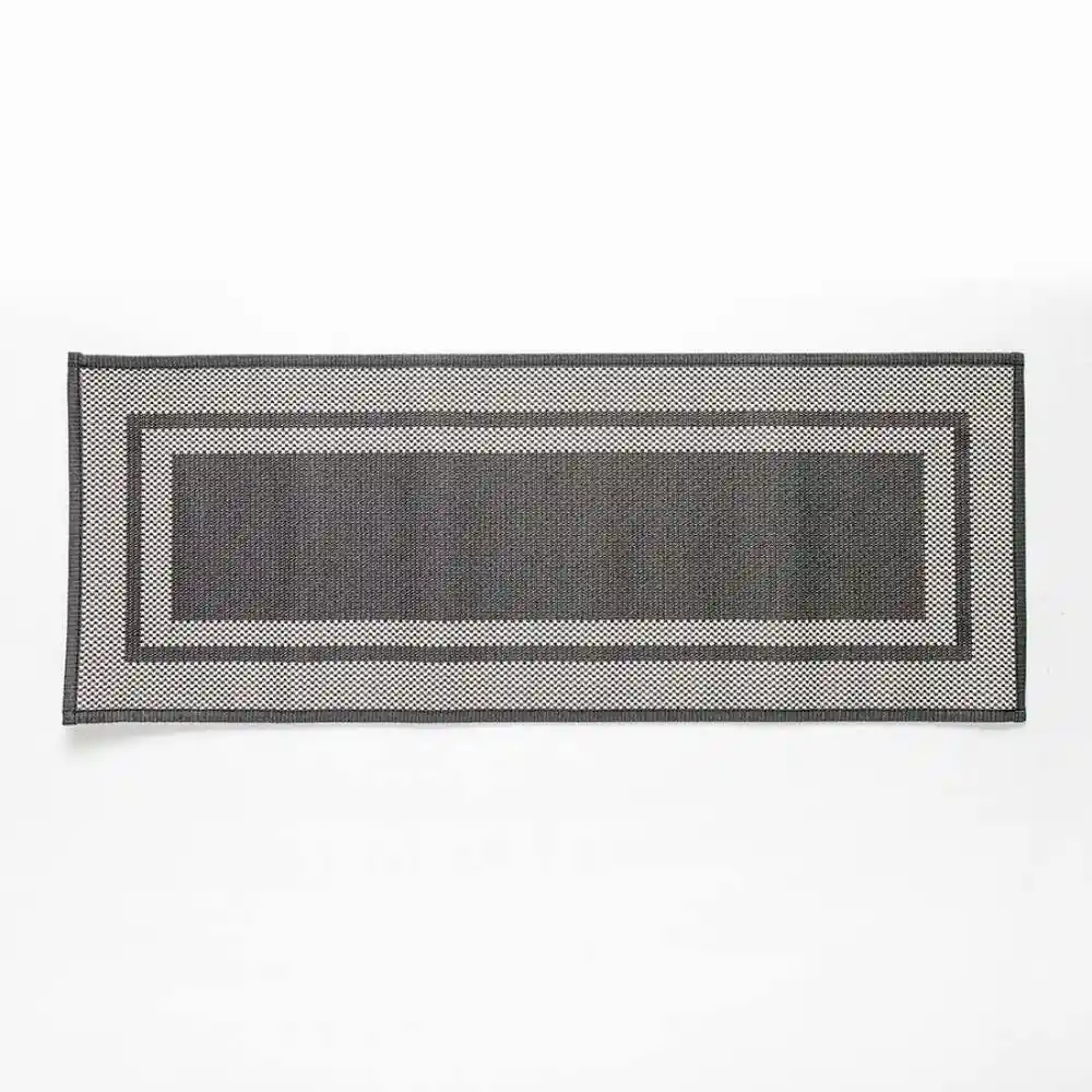 Tapete Expressions Cocina 45x120cm Negro 100% Poliester