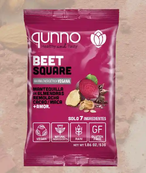 Barra Energética Remolacha 53 G Qunno