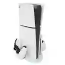 Base Refrigerante Rgb Con Estación De Carga Para Consola Ps5