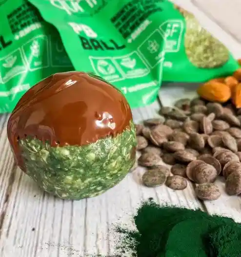 Bola Energética Espirulina 53 G Qunno
