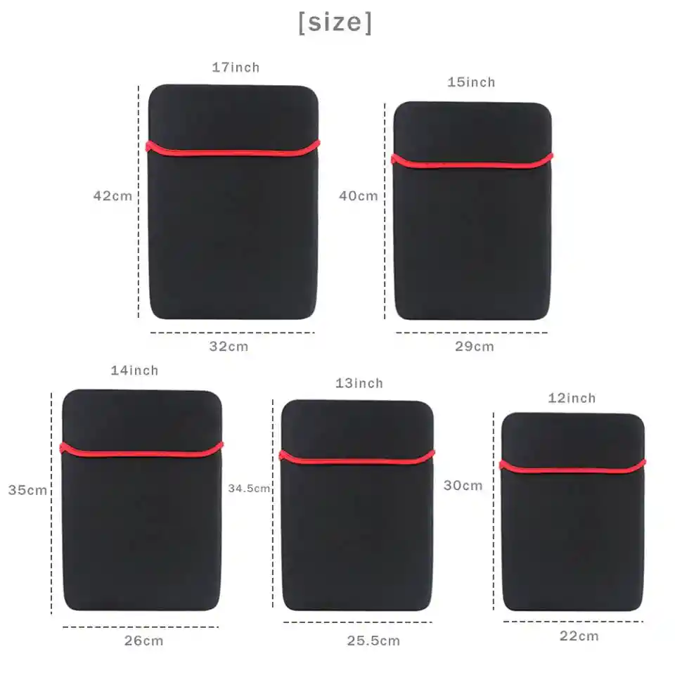 Funda Para Portátil O Tablet 10 Pulgadas Neopreno Doble Faz