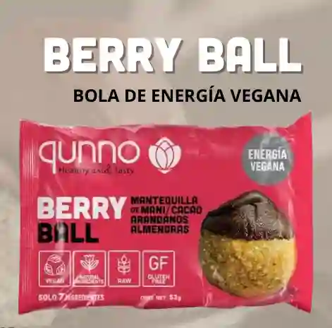 Bola Energética Arándanos 53 G Qunno
