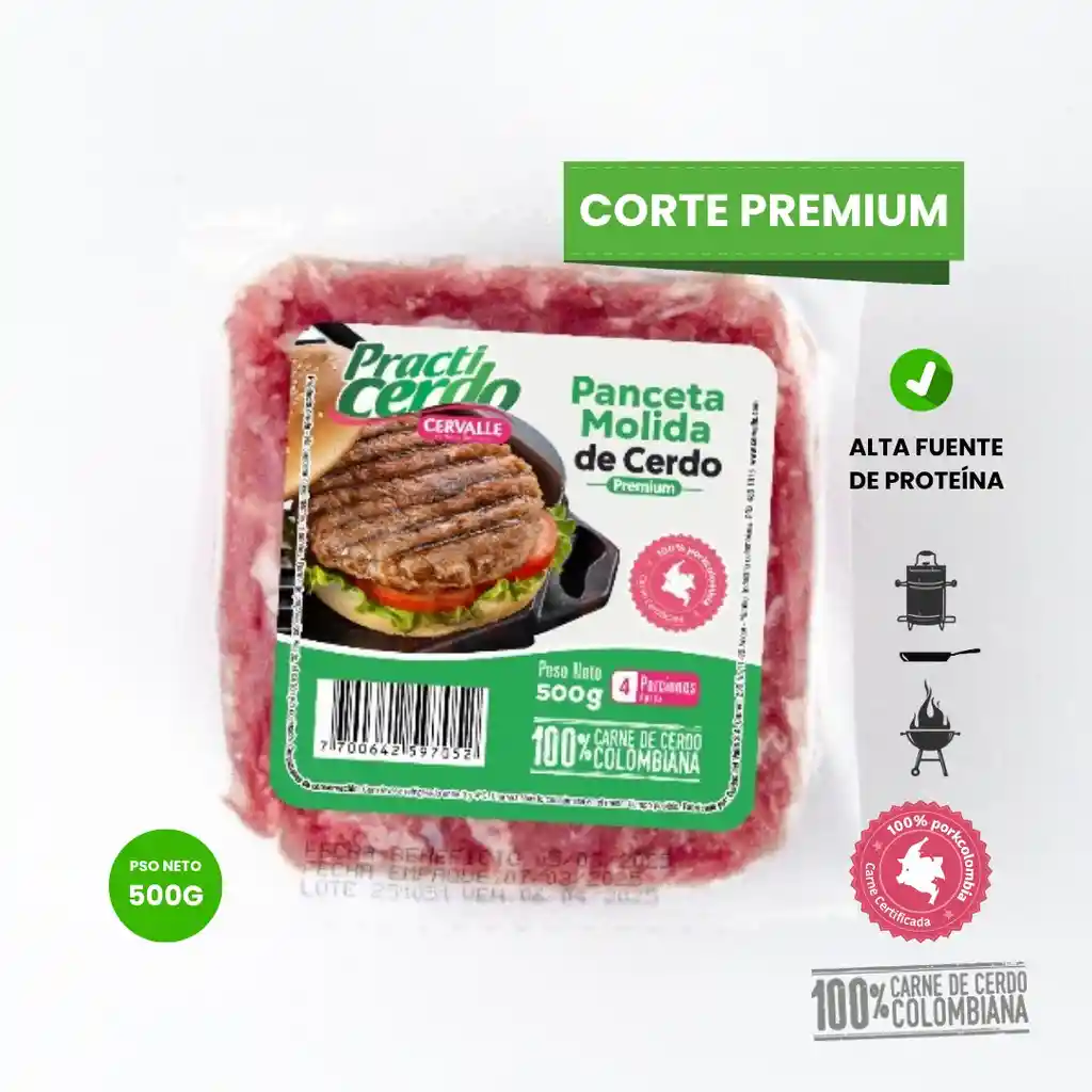 Panceta Molida X 500 G