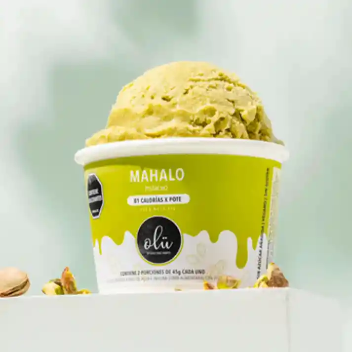 Helado Vegano S/a Pistacho - Olu Gelato 375g