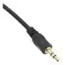 Cable Auxiliar De Audio Estéreo Plug 3.5mm 1x1 De 5.0 Metros