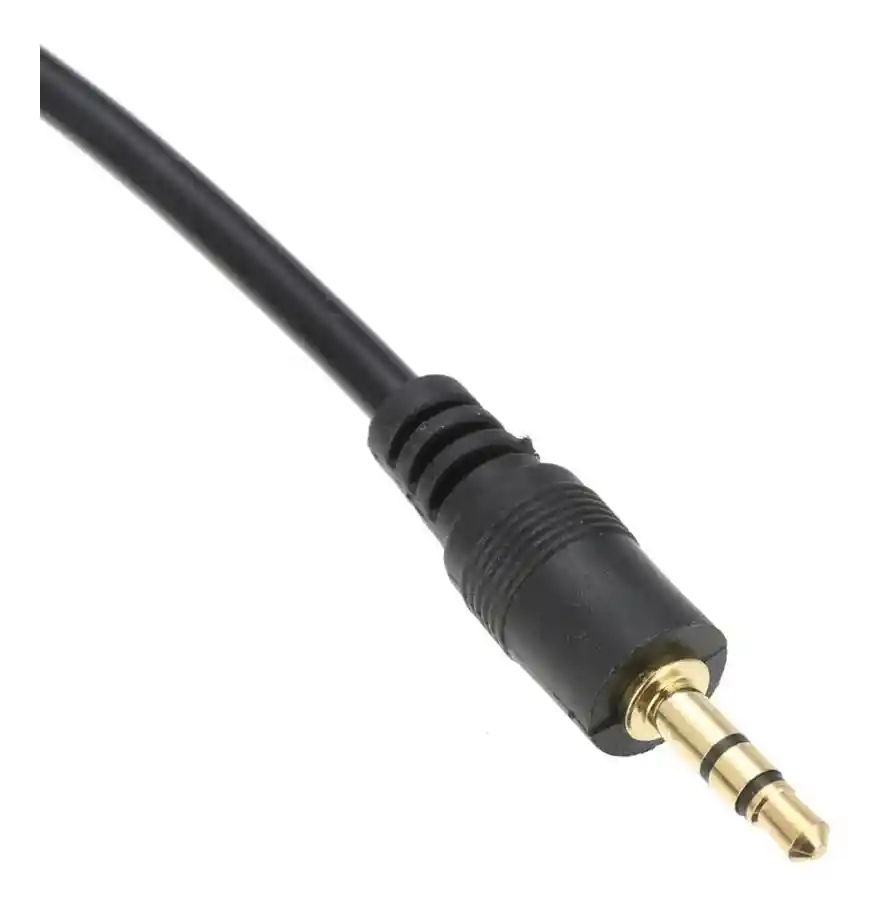 Cable Auxiliar De Audio Estéreo Plug 3.5mm 1x1 De 5.0 Metros