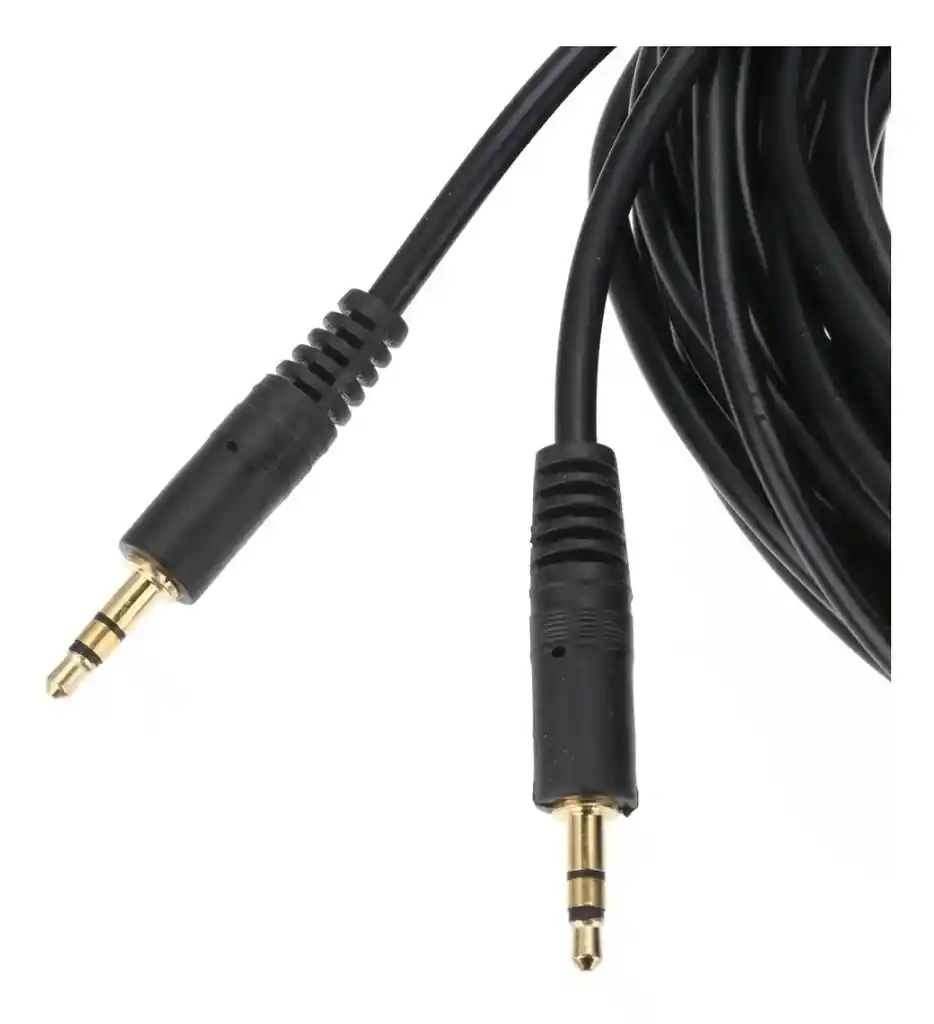 Cable Auxiliar De Audio Estéreo Plug 3.5mm 1x1 De 5.0 Metros