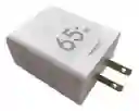 Cargador 65w Puerto Usb Con Cable Lightning 1 Mts.
