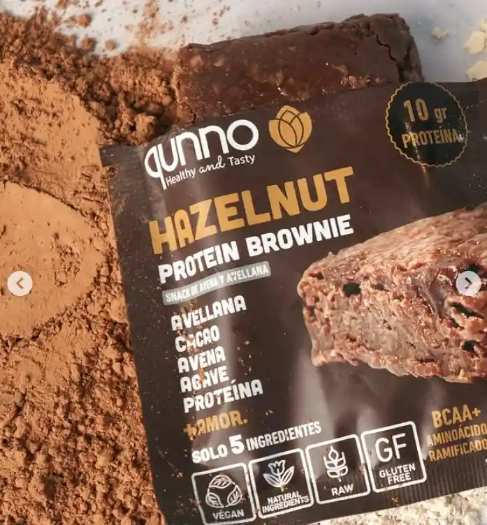 Brownie Proteico 50 G Qunno