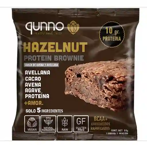 Brownie Proteico 50 G Qunno
