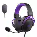 Diadema Gamer Havit Hd2002c+u Usb 7.1 Sonido De Alta Fidelidad (morado Y Negro)